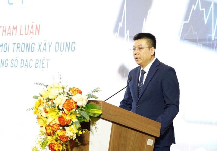 Ông Nguyễn Hồng Thắng cho biết, đây là lần đầu tiên, toàn bộ các khối trong hệ thống chính trị được kết nối trên một hạ tầng truyền dẫn thống nhất, an toàn, dùng chung từ Trung ương đến cấp cơ sở. (Ảnh: Bộ KH&CN)