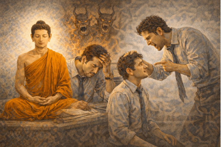 Nhiều người đang tự làm khổ chính họ trong sự vô minh.