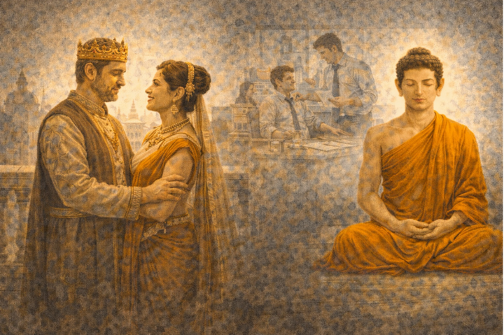 Trong tình huống đời thừa, Đức Phật cũng để lại những chiêm nghiệm sâu sắc.