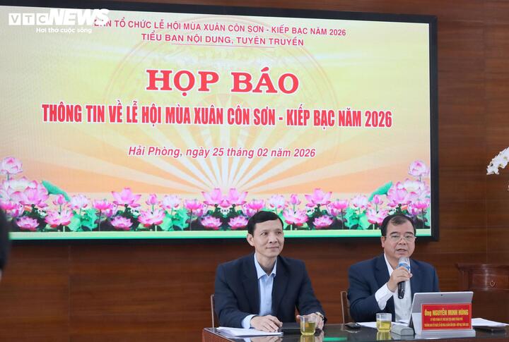 Lễ hội mùa Xuân Côn Sơn - Kiếp Bạc năm 2026 sẽ diễn ra từ ngày 26/2 - 11/3