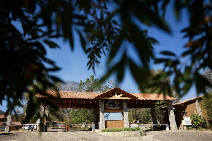 Biệt thự sang trọng nơi trùm ma tuý "El Mencho" ẩn náu. (Nguồn: Reuters)