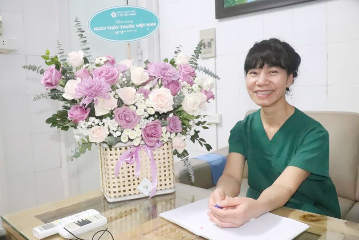 TS.BS Vũ Thị Thục Phương, Trưởng khoa Gây mê Hồi sức Bệnh viện Tim Hà Nội.