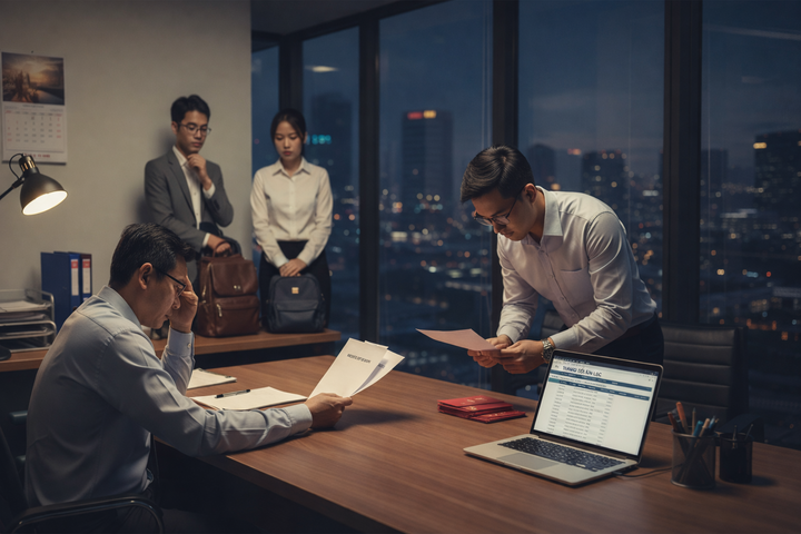 Tình trạng nhân sự kéo nhau nghỉ việc đồng loạt sau Tết là cơn đau kéo dài của nhiều doanh nghiệp. (Ảnh minh họa: AI)