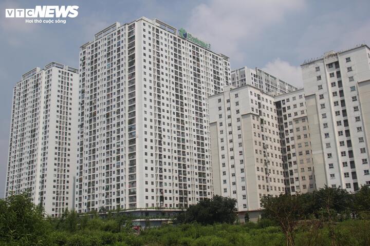 Nhà ở xã hội Ecohome 3 (phường Đông Ngạc, Hà Nội).