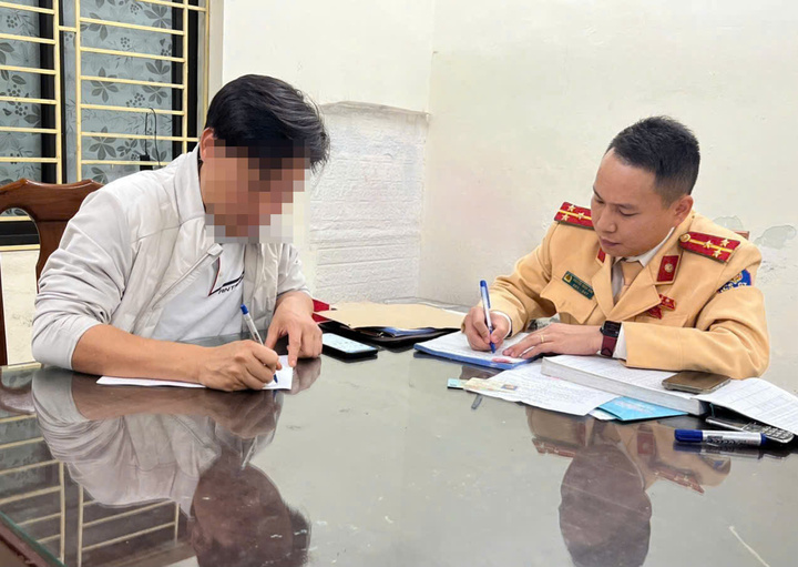 Tài xế Đ.T.T. làm việc tại cơ quan công an.