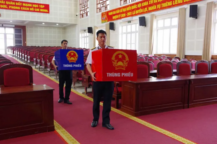 Hôm nay, hơn 4.000 cử tri của TP.HCM đi bầu cử Đại biểu Quốc hội khóa XVI và Đại biểu HĐND TP.HCM nhiệm kỳ 2026 - 2031. (Ảnh: Báo Sài Gòn Giải Phóng)