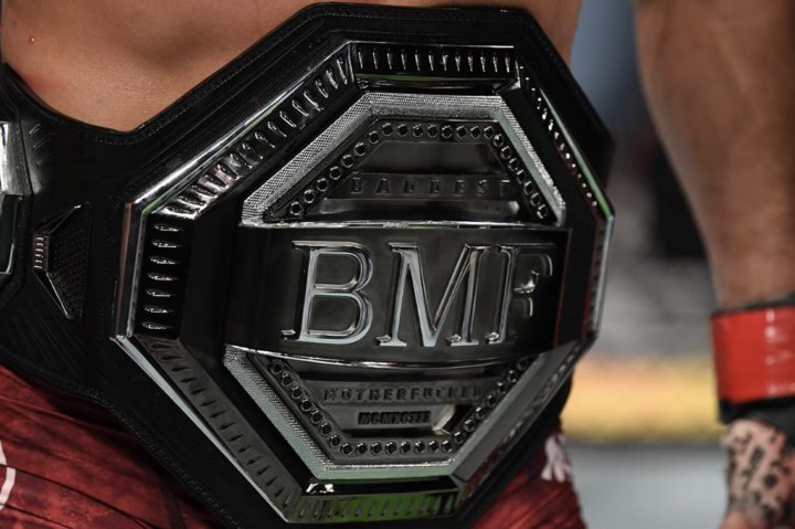 Danh hiệu BMF là một chiếc đai độc nhất vô nhị trong UFC. (Nguồn: UFC)