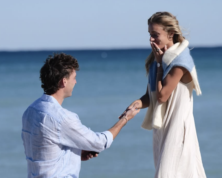 Grayson Goldin và Hannah Blatt đã chính thức bước sang chương mới khi thông báo đính hôn. (Nguồn: @hannahblatt/Instagram)