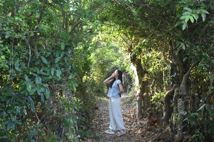 Bạn Trần Thị Thu - du khách đến từ TP.HCM cho biết, rất ấn tượng khi đến nơi đây. “Mình đến với Gành Đá Đĩa nên ghé qua thôn để tham quan, khám phá văn hóa tại đây. Mình ấn ấn tượng bởi sự tỉ mỉ của người dân nơi đây đã làm nên những điều rất tuyệt vời" - bạn Thu nói.