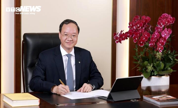 Ông Lê Quang Vinh, Tổng giám đốc Ngân hàng Vietcombank.