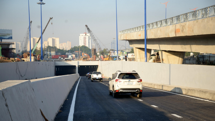 Nút giao An Phú đã đưa một số hạng mục vào khai thác ngày 15/1.