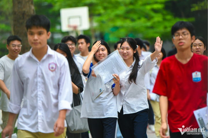 Thí sinh dự thi tốt nghiệp THPT. (Ảnh: Vietnamnet)