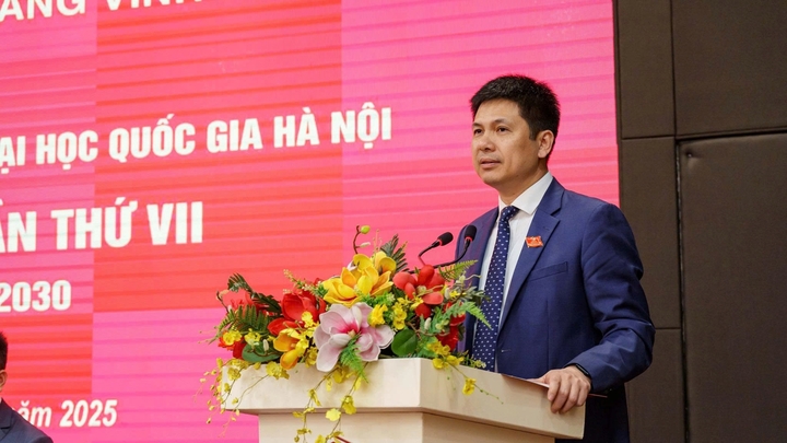 PGS.TS Nguyễn Hiệu, Phó Giám đốc thường trực Đại học Quốc gia Hà Nội.