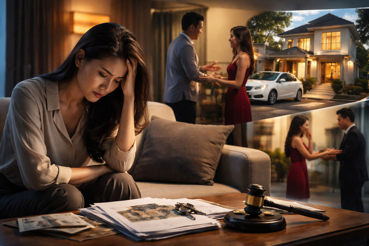 Trong trường hợp người chồng hoặc người vợ dùng tài sản chung của vợ chồng để tặng cho nhân tình thì họ đã vi phạm điều cấm liên quan tới tài sản chung vợ chồng.