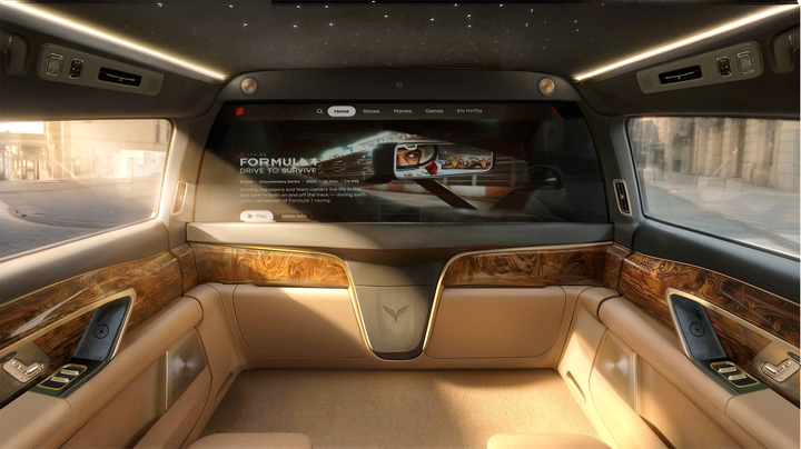 Nội thất bên trong xe Lạc Hồng 900S.