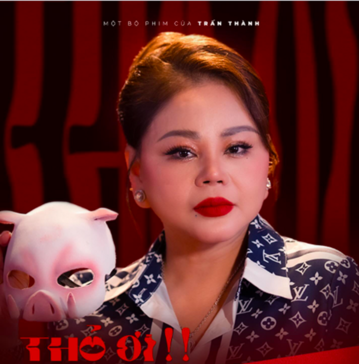 Trong "Thỏ ơi", Lê Giang đảm nhận vai khách mời trong talkshow của "Chị Bờ Vai".