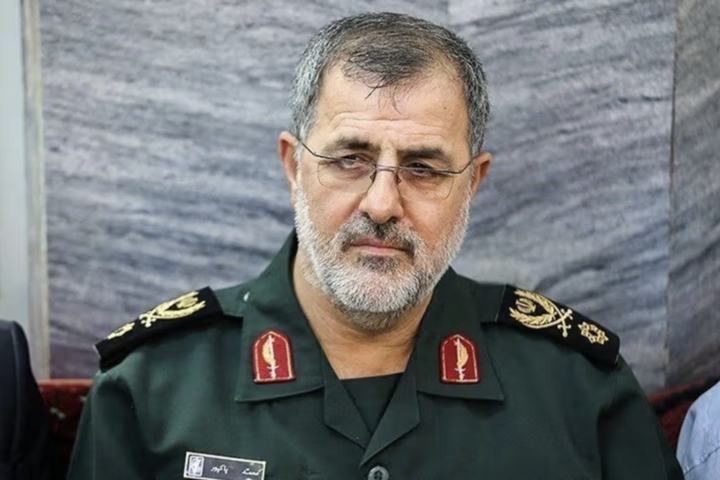 Chỉ huy Lực lượng Vệ binh Cách mạng Hồi giáo Mohammad Pakpour. (Nguồn: Iran International)