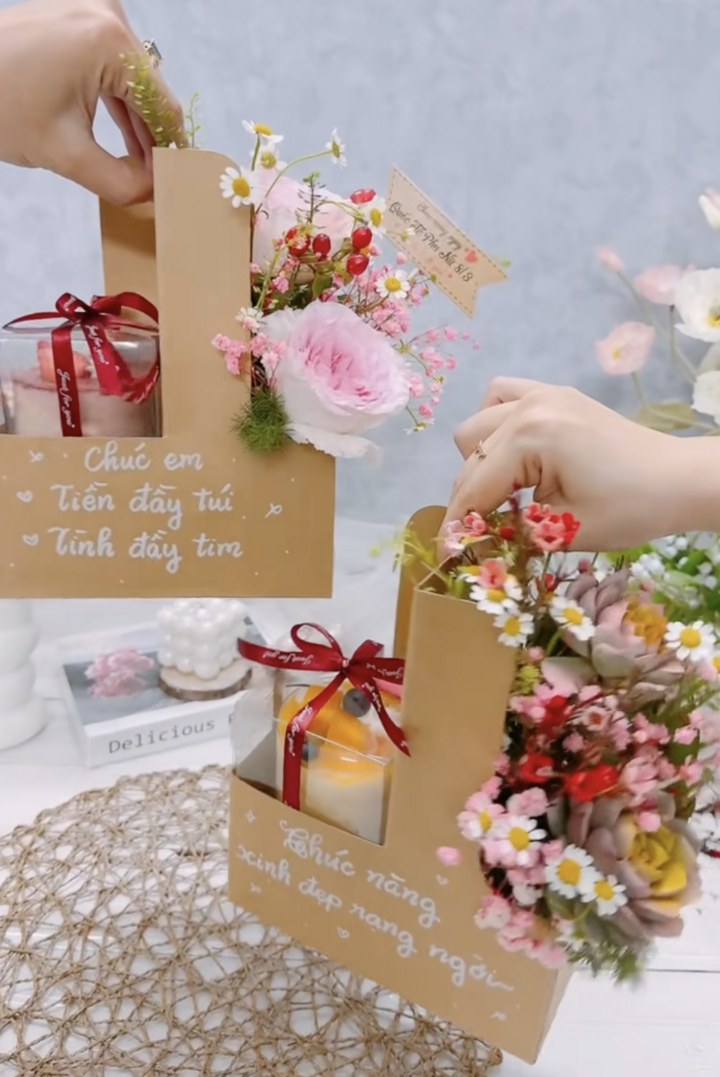 Món quà 8/3 thiết thực đẹp mắt. (Ảnh: @yumsaigon)