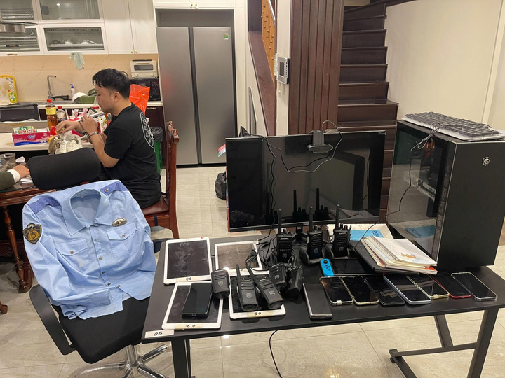 Tang vật bị thu giữ.