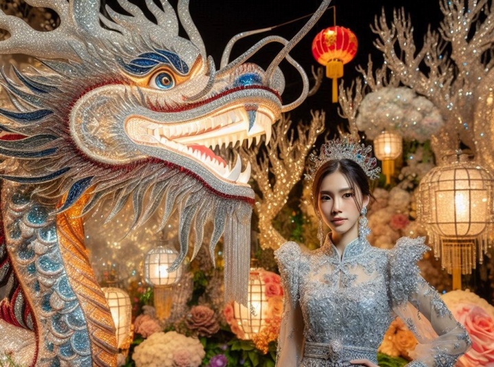 Chiến lược cốt lõi cho tuổi Canh Thìn 2000 nữ mạng trong năm 2026 là nhẫn nhịn, linh hoạt như nước, tránh đối đầu trực diện. (Ảnh: NC)