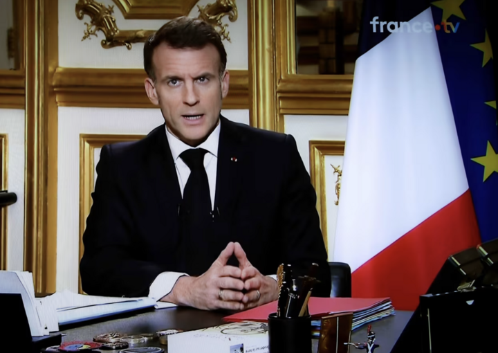 Tổng thống Pháp Emmanuel Macron. (Ảnh: AP)