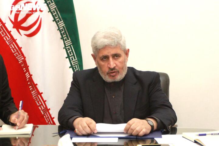 Đại biện lâm thời Iran tại Việt Nam Mohammad Mirali Mohammadi.