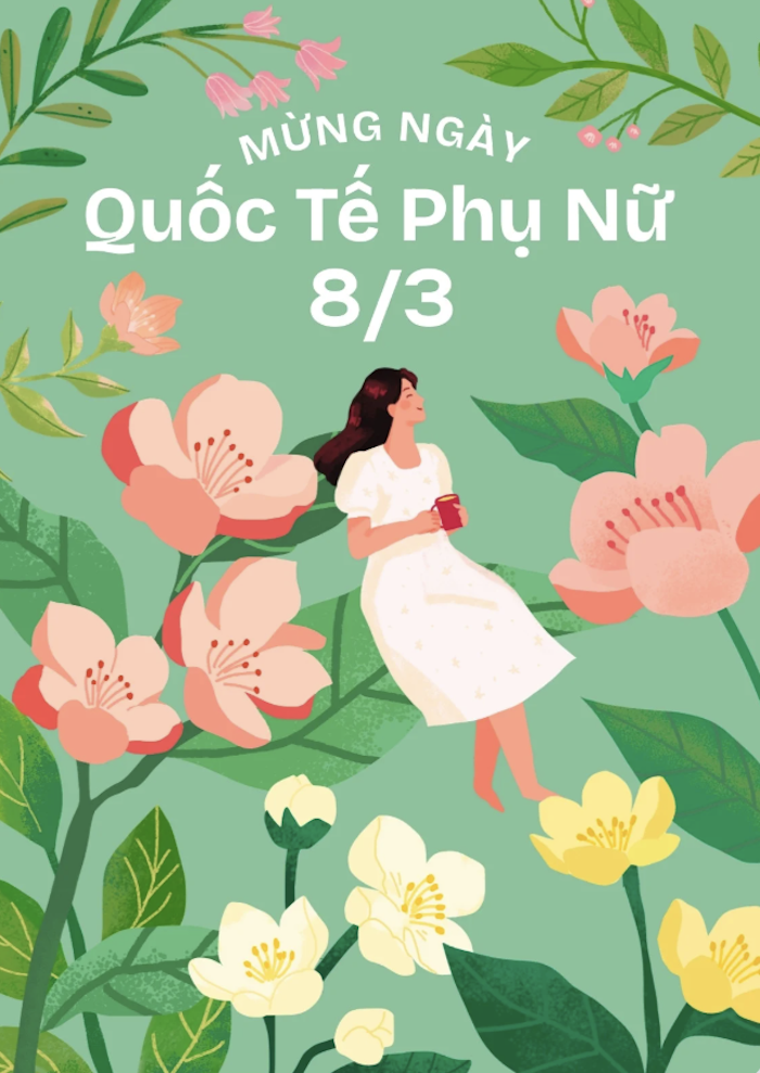 Một lời chúc 8/3 ngắn gọn nhưng chân thành chính là món quà tinh thần đầy ý nghĩa dành tặng cô giáo. (Ảnh: Canva)