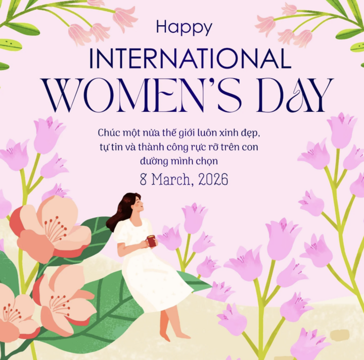 Những thông điệp giản dị nhưng sâu sắc có thể trở thành món quà tinh thần đặc biệt trong ngày dành riêng cho phụ nữ. (Ảnh: Canva)