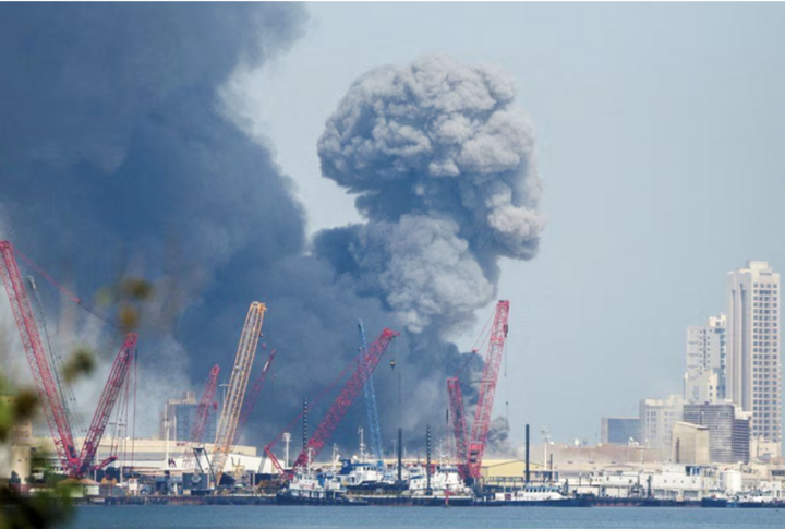 Căn cứ quân sự Mỹ ở Bahrain bị tấn công.