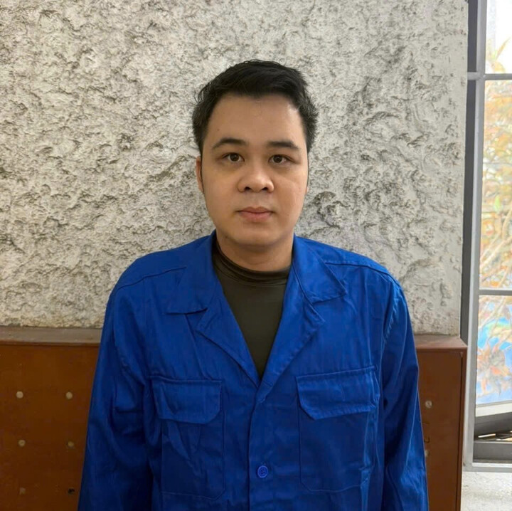 Bị can Nguyễn Thành Trung.