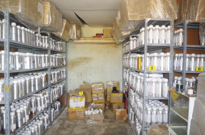 Tang vật vụ án. (Ảnh: Công an Đồng Nai)