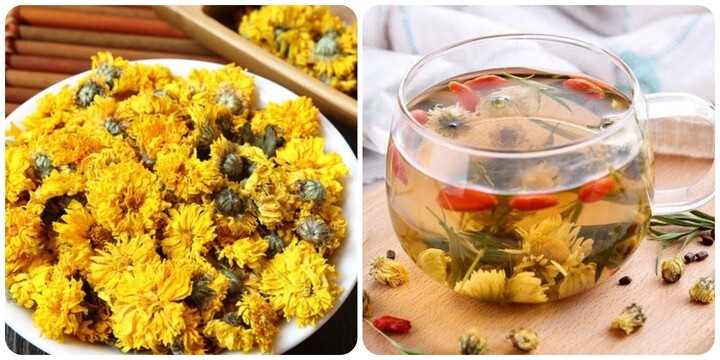 Uống trà hoa cúc vào buổi tối có tác dụng gì là băn khoăn của nhiều người