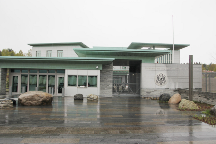 Đại sứ quán Mỹ tại Oslo, Na Uy.