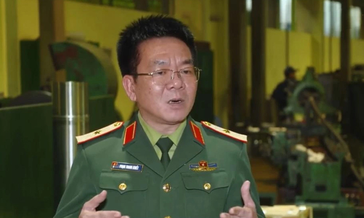 Thiếu tướng Phạm Thanh Khiết, Phó Chủ nhiệm, Tham mưu trưởng Tổng cục Công nghiệp Quốc phòng.