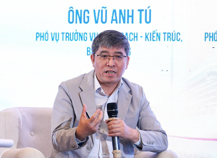Ông Vũ Anh Tú, Phó Vụ trưởng Vụ Quy hoạch – Kiến trúc (Bộ Xây dựng).
