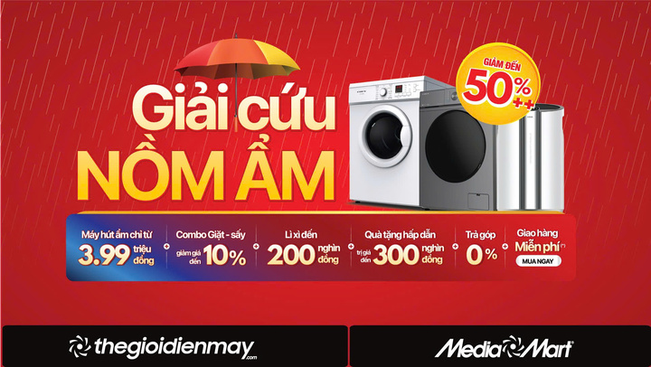 Nồm ẩm trở lại, máy giặt sấy, hút ẩm lên ngôi - 2