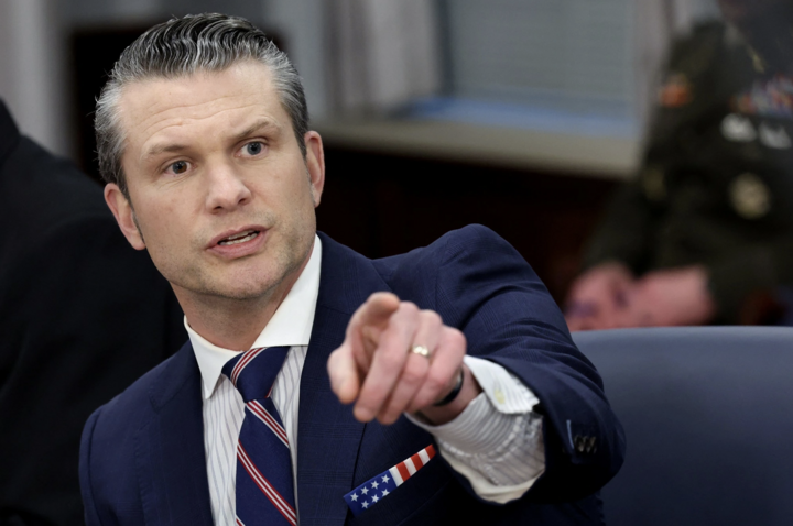 Bộ trưởng Quốc phòng Mỹ Pete Hegseth. (Ảnh: Reuters)