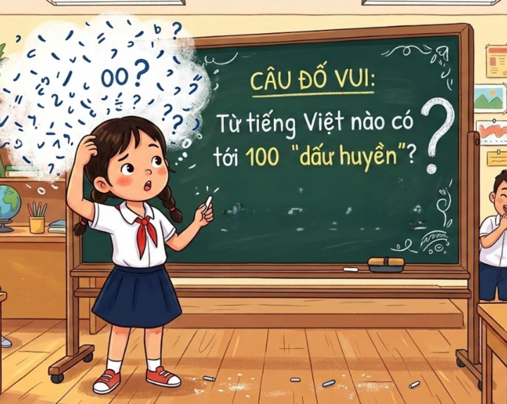 Từ tiếng Việt nào có tới 100 'dấu huyền'? (Ảnh minh họa)