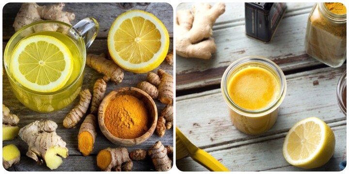 Nước chanh nghệ là thức uống được nhiều người sử dụng uống vào buổi sáng