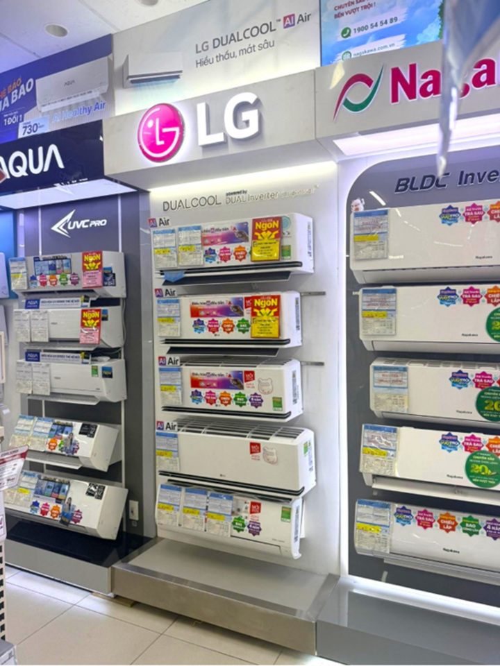 Máy lạnh tại Điện máy XANH đang có ưu đãi mua sắm trọn gói, tiết kiệm tối đa các chi phí phát sinh.