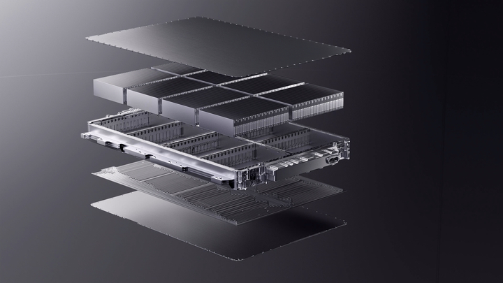 Sơ đồ cấu tạo chi tiết các lớp bên trong của dòng pin Blade.