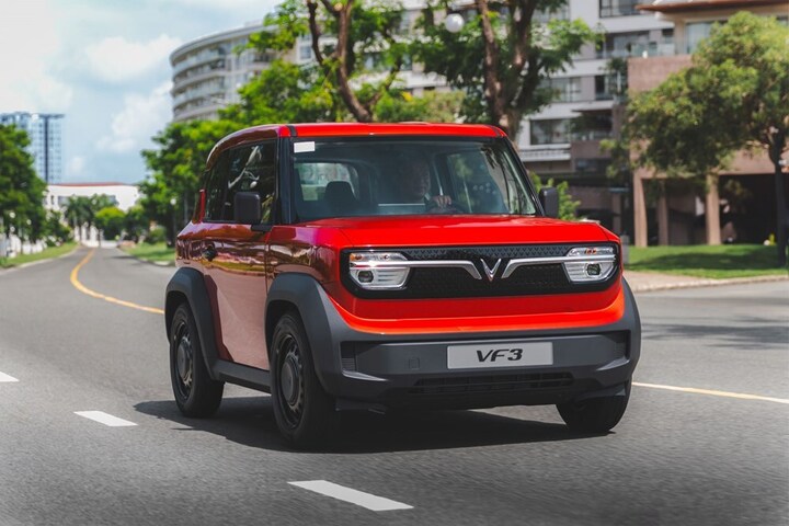 Mẫu xe VinFast VF 3 được trang bị pin LFP.