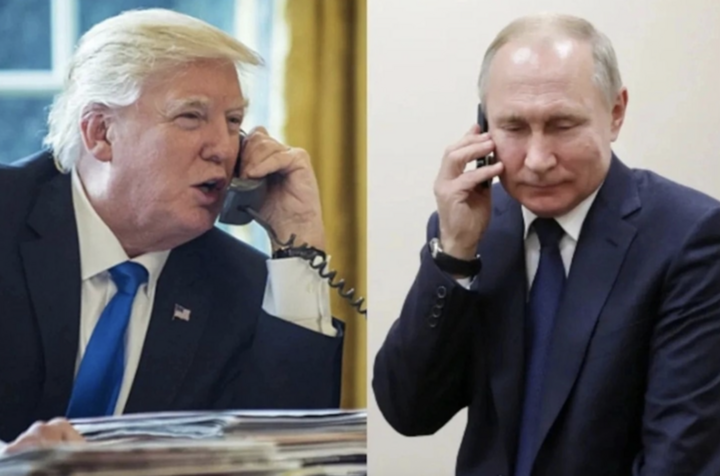 Tổng thống Mỹ Donald Trump và Tổng thống Nga Vladimir Putin. (Ảnh: NDTV)