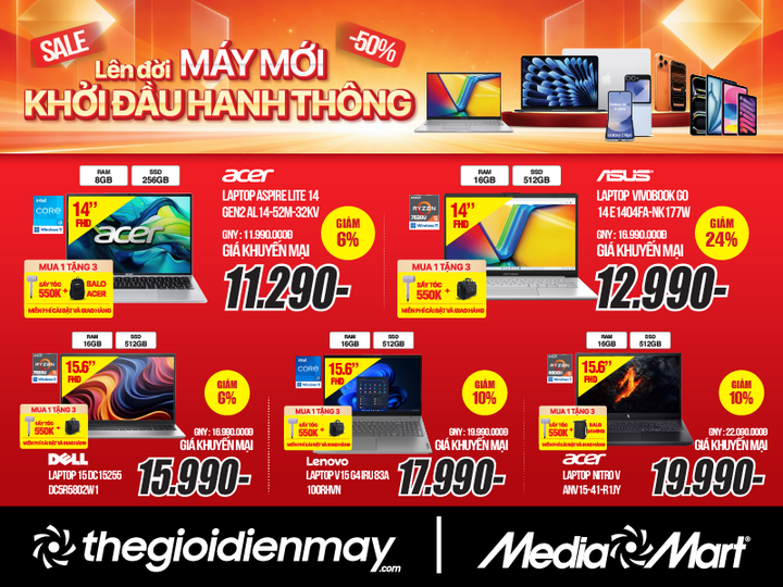 MediaMart tung ưu đãi lớn: Lên đời máy mới, khởi đầu hanh thông - 2