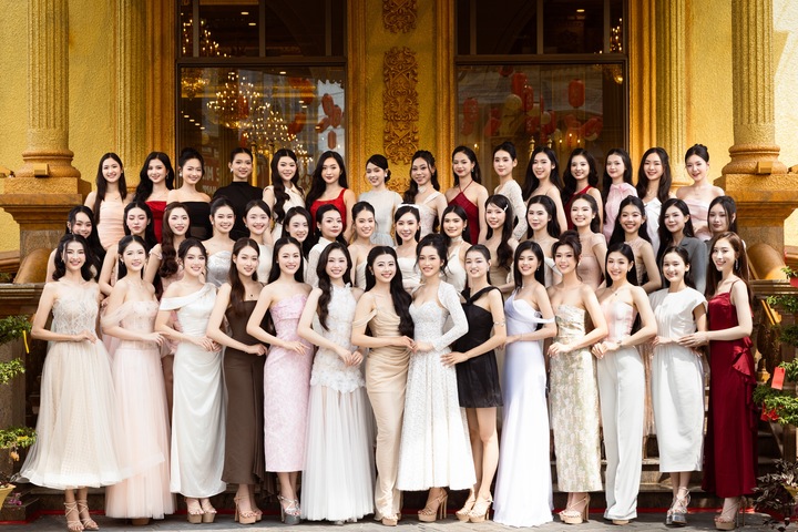 48 thí sinh vào chung kết Miss World Vietnam 2025.