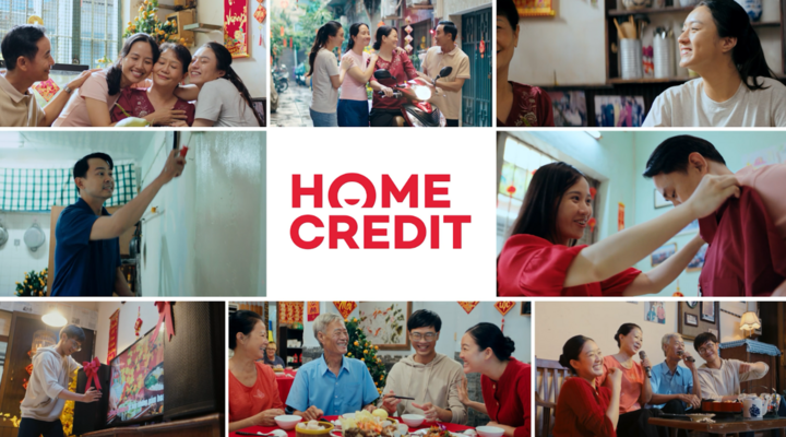 Các khoảnh khắc đẹp trong MV Góp nên Tết nhà vô giá của Home Credit. (Ảnh: Home Credit)