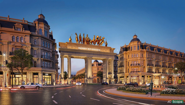 Với sự hợp tác giữa Danko Group & CBRE, Danko Riverside sẽ trở thành một “biểu tượng” mới, một KĐT đáng sống bậc nhất khu vực.