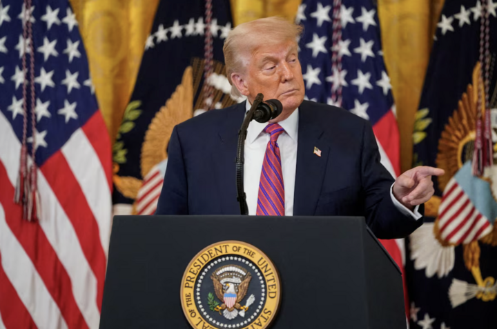 Tổng thống Mỹ Donald Trump. (Ảnh: Reuters)