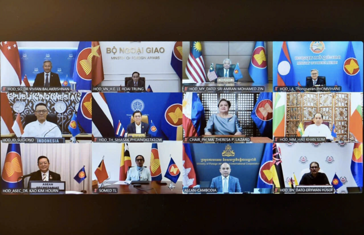 Cuộc họp đặc biệt Bộ trưởng Ngoại giao ASEAN về tình hình Trung Đông.