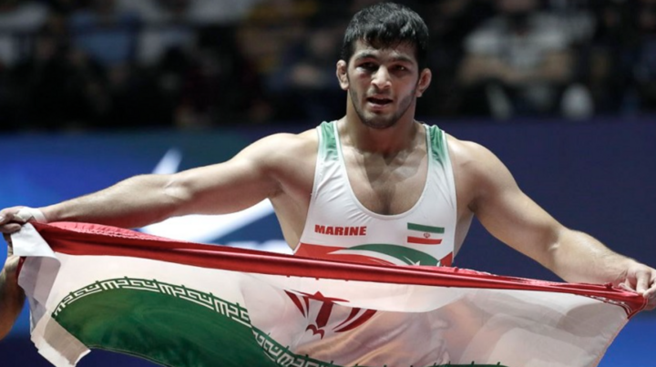 Đô vật Hasan Yazdani. (Nguồn: Iran Press)